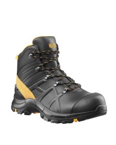 Haix Black Eagle Safety 54 Mid on kerge ja metallivaba turvasaabas mis ulatub pahkluuni. Testitud kindlus ja mugavus Saksamaalt.