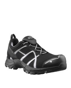 HAIX BLACK EAGLE SAFETY 41.1 on kerge metallivaba turavajalts turvaninaga. Sügava mustriga tald ning kiirkinnituspaelad. 